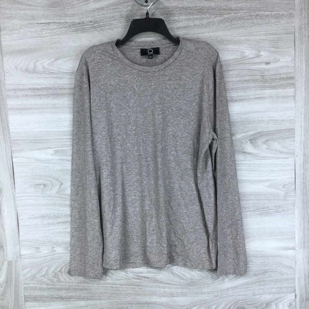 Quinn Heathered Crew Neck Tee
